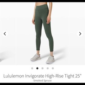 Lululemon Invigorate High-Rise Tight 25"